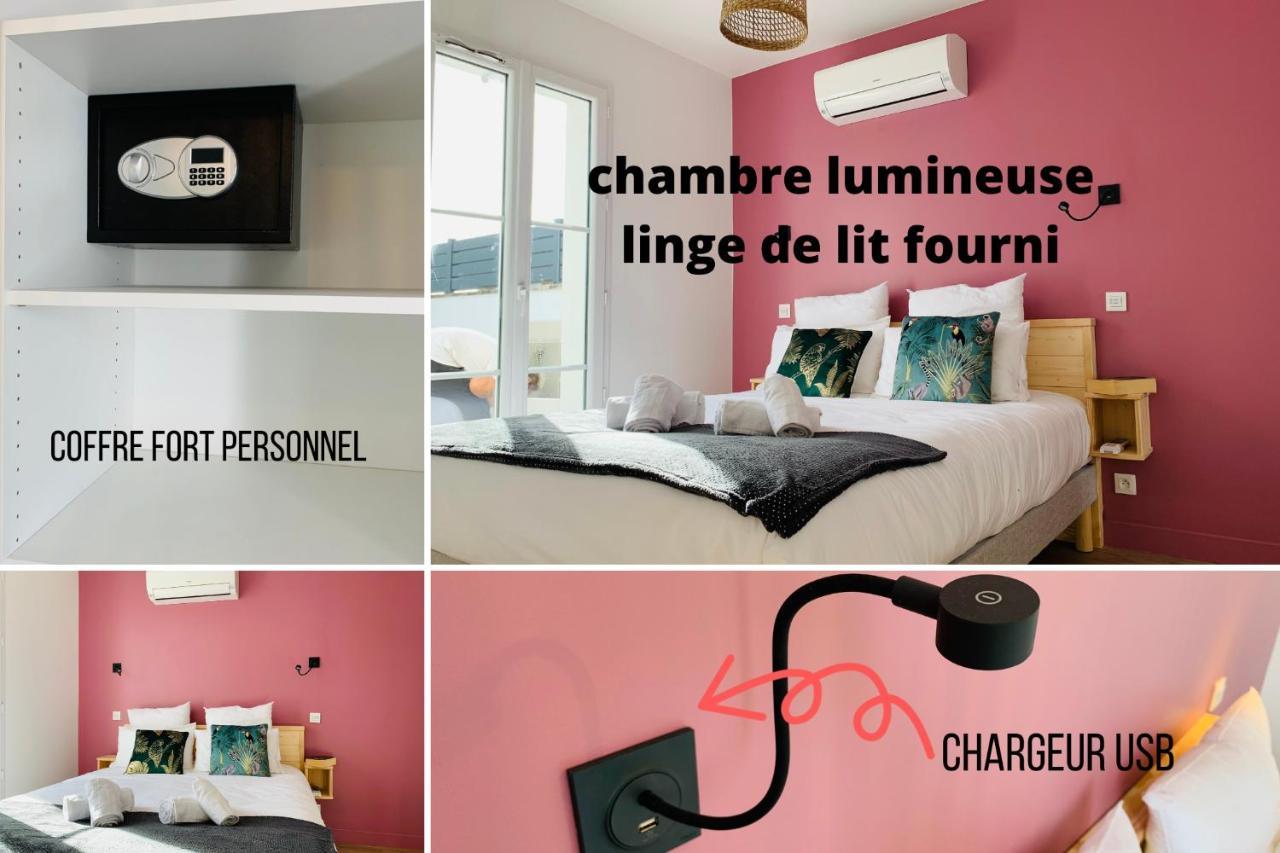 Le Vaisseau Maison Avec Piscine/Parking/Wifi/Plages 5Kms Ле-Мат Екстер'єр фото